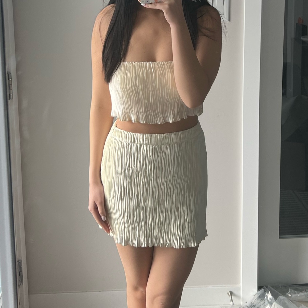 MESHKI Skirt and Top Set